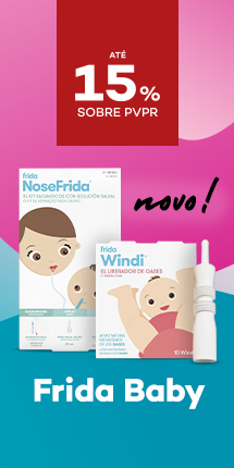 Nova Marca Frida Baby com destaque promocional de at&eacute; 15% sobre pre&ccedil;o de Venda ao P&uacute;blico Recomendado